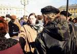 9 апреля 1998г. На митинге ФНПР на Дворцовой
