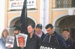 30 марта 1999г. Пикет против "Краснодарского дела" на Невском проспекте